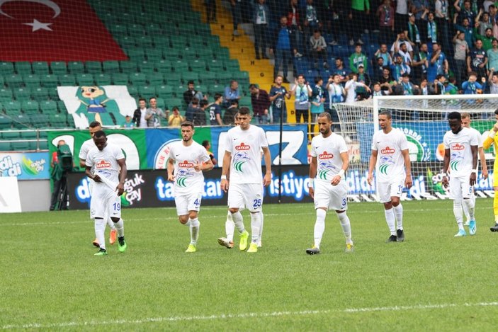 Rizespor, Gazişehir maçına 10 yabancıyla çıktı