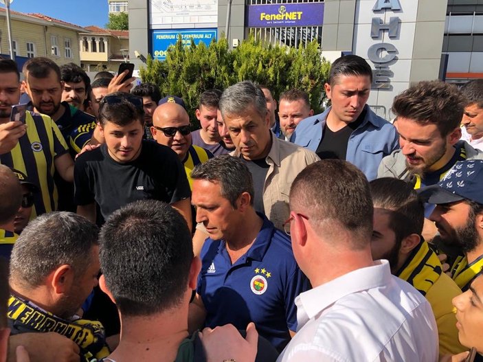 Fenerbahçelileri deplasmana Ali Koç gönderdi
