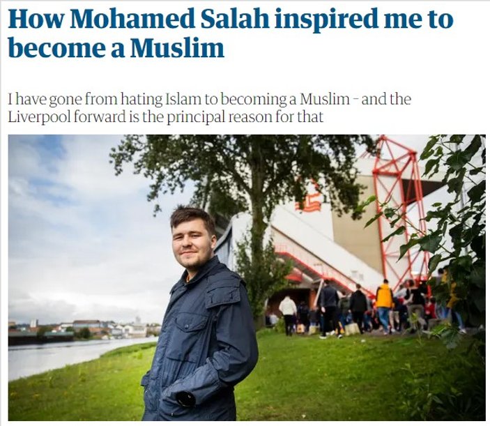 İngiliz taraftar Ben Bird: Salah sayesinde Müslüman oldum