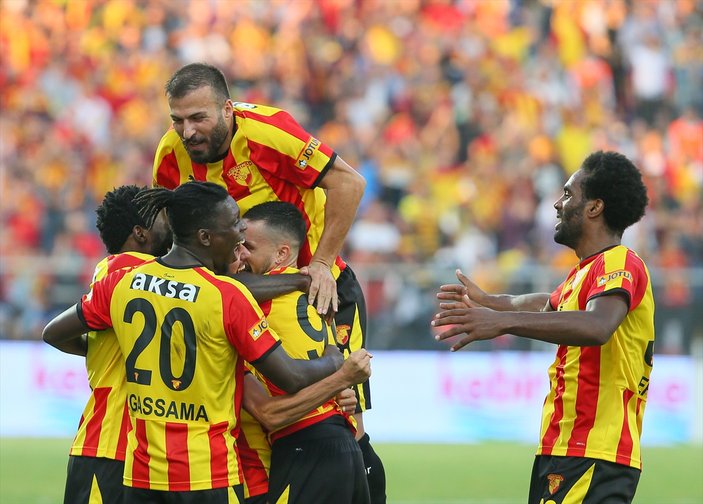 Göztepe, Kayseri'ye gol oldu yağdı