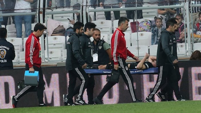 Beşiktaş'ta 15 futbolcu 22 kez sakatlık yaşadı