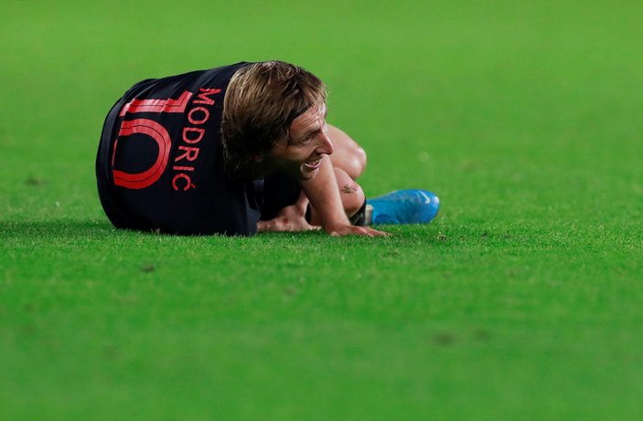 Modric ile Bale aynı maçta sakatlandı