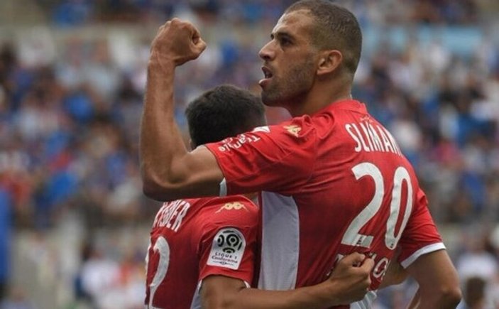 Slimani, Monaco'da atmaya devam ediyor