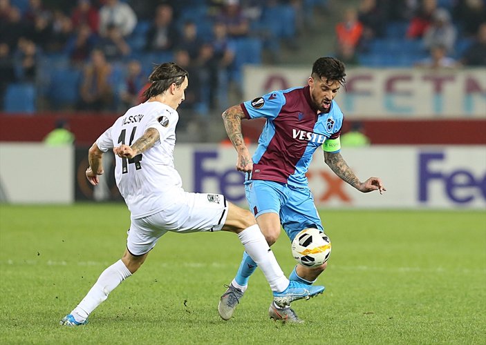 Trabzonspor sahasında Krasnador'a yenildi