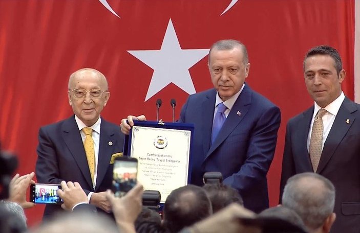 Erdoğan, Fenerbahçe Divan Kurulu üyesi oldu