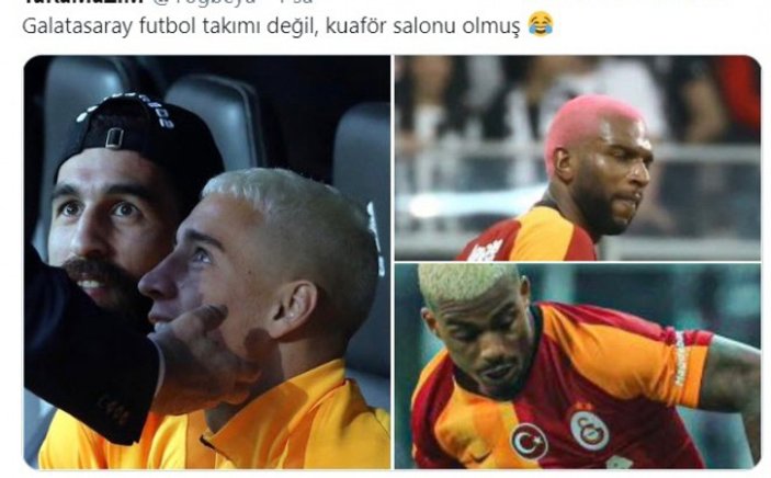 Beşiktaş-Galatasaray maçının capsleri
