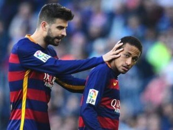 Pique: Neymar altın bir hapishanede