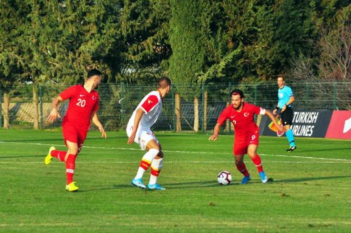 U19 Milli futbolcular, Avrupa yolunda 2'de 2 yaptı