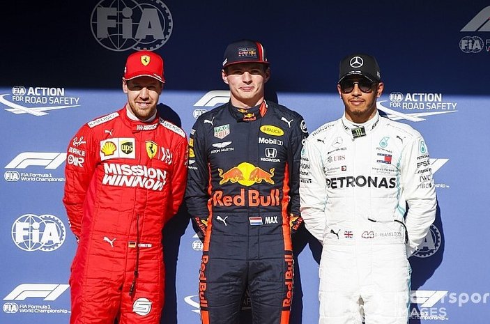 Formula 1 Brezilya ayağında pole pozisyonu Verstappen'in