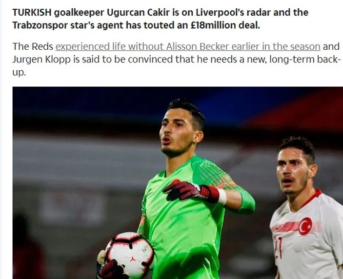 The Sun: Liverpool, Uğurcan'ı istiyor