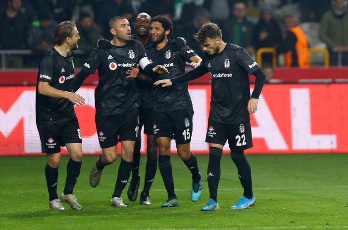 Burak Yılmaz attı, Beşiktaş Konya'dan 3 puanla döndü