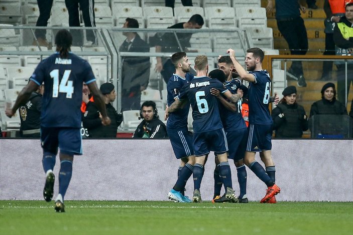 Beşiktaş UEFA Avrupa Ligi'nde ilk galibiyetini aldı