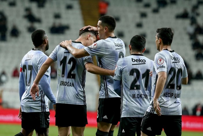 Beşiktaş, 24 Erzincanspor'u farklı mağlup etti