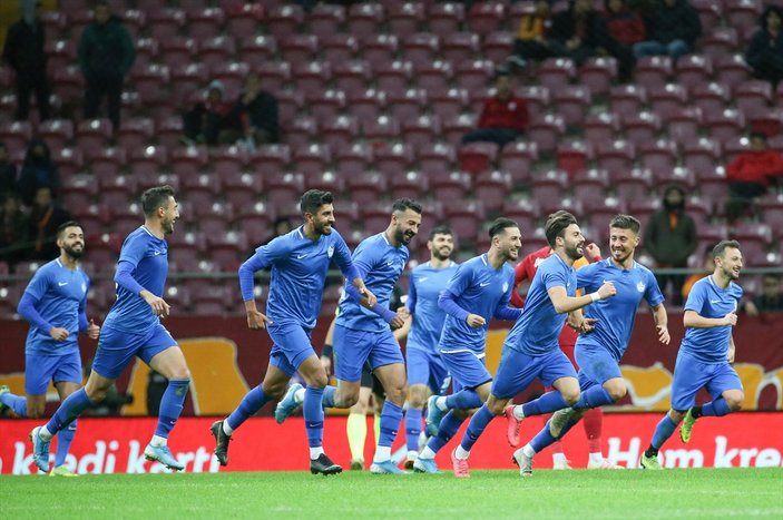 Tuzlaspor mütevazı kadrosuyla Galatasaray'ı yendi