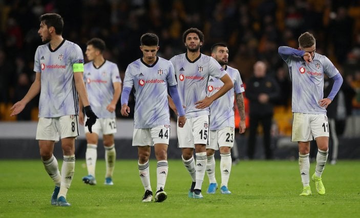 Beşiktaş Avrupa'ya yenilgi ile veda etti