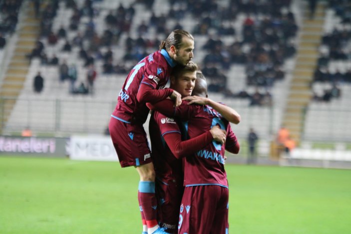 Trabzonspor 6 maç sonra Konya'dan galip ayrıldı