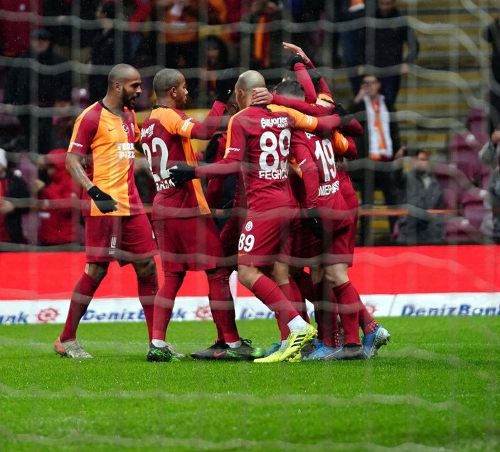 Galatasaray Antalya'ya 5 attı