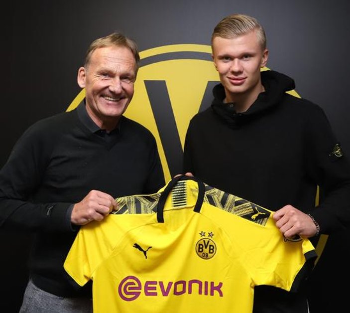Dortmund, Haaland'ı açıkladı
