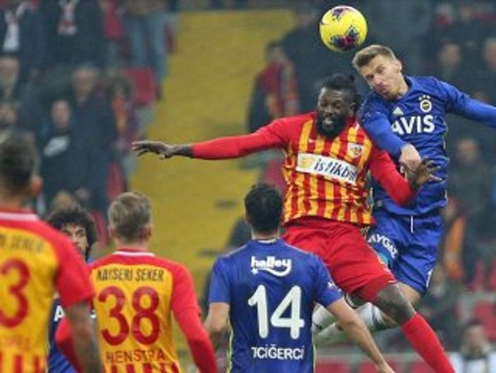 Fenerbahçe, kupada Kayserispor'a konuk olacak