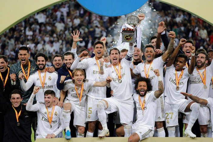 Real Madrid, Süper Kupa'yı kazandı