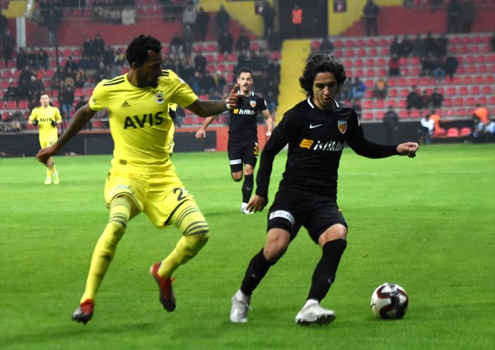 Fenerbahçe Kayserispor'la yenişemedi