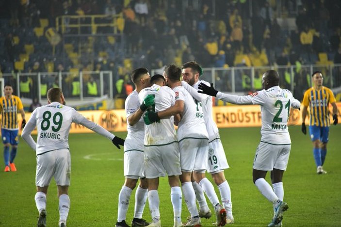 Konyaspor'un galibiyet hasreti bitti