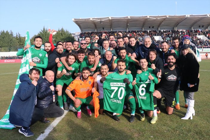 Kırklarelispor, Başakşehir'i kupanın dışına itti