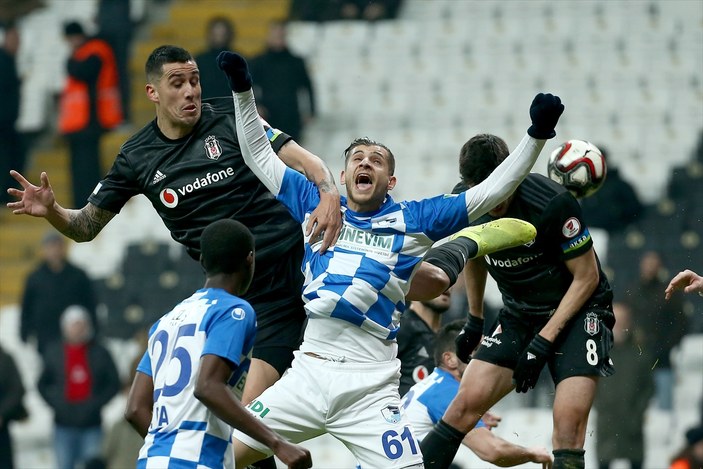 Beşiktaş, Erzurumspor'a bir kez daha yenildi