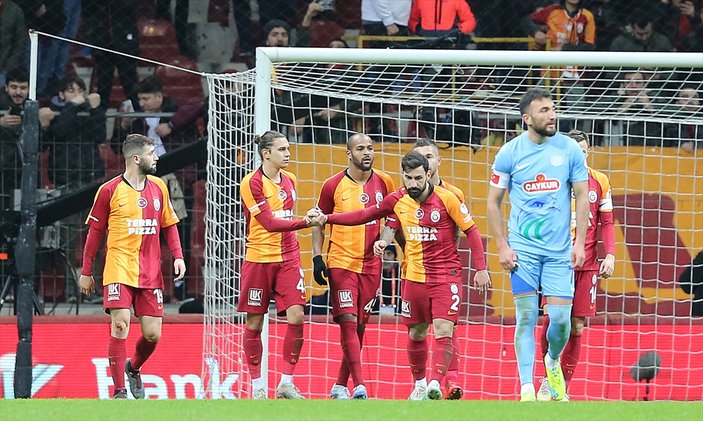 Galatasaray Ç. Rizespor'u yendi
