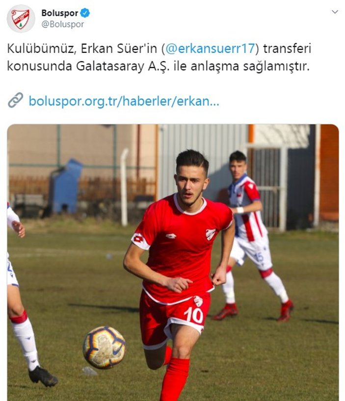 Galatasaray, Erkan Süer'i transfer etti