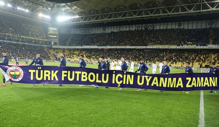 PFDK'dan Fenerbahçe'ye pankart cezası