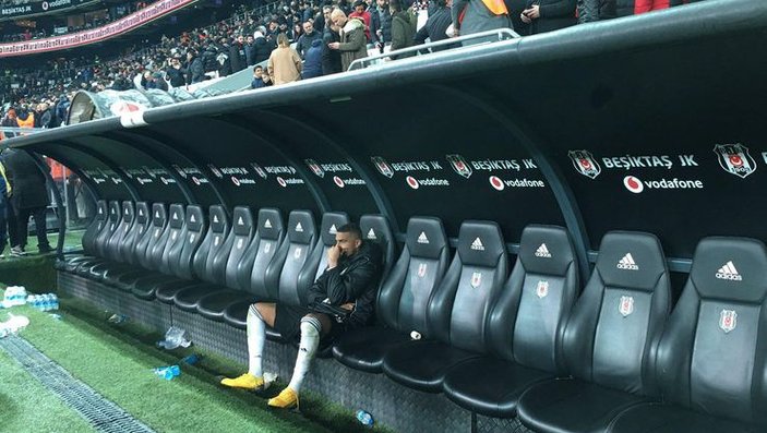 Beşiktaş'ta maç sonunda Boateng'den ilginç görüntü
