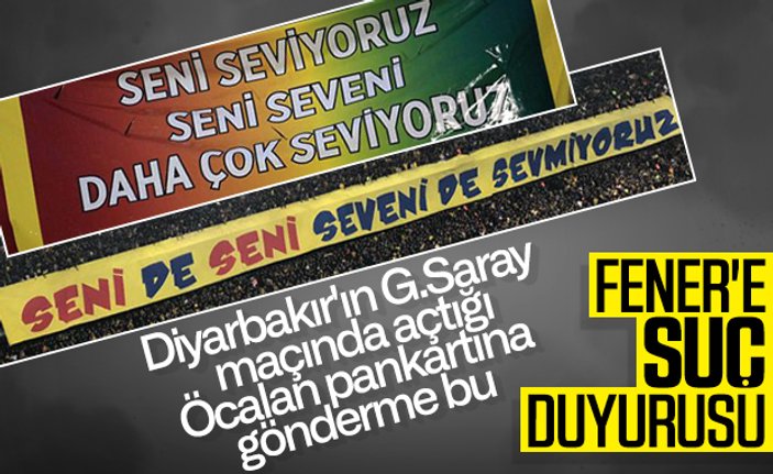 Fenerbahçe'den pankart savunması