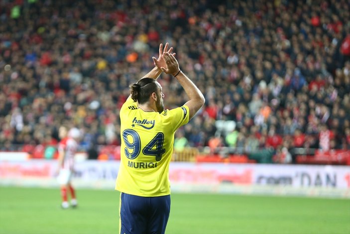 Vedat Muriç: Gol attım ama olmadı, şans bize de gülecek