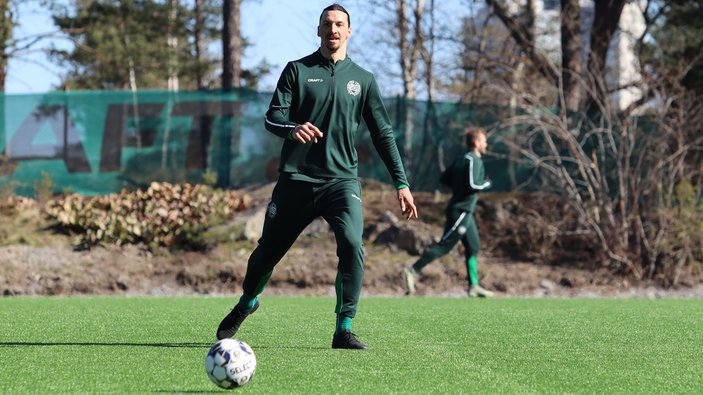 İbrahimovic, Hammarby'de idmanlara başladı