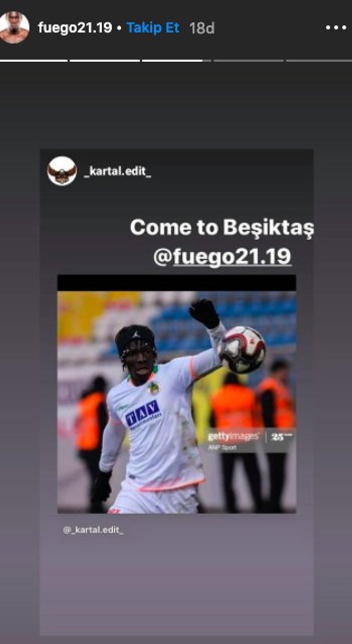 Beşiktaş, N'Sakala ile görüşüyor