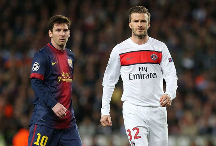Beckham: Messi, Ronaldo'dan daha üst seviye bir oyuncu