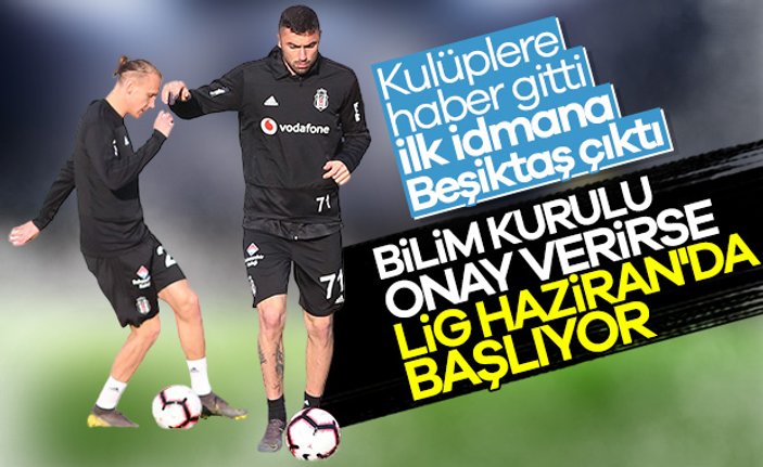 Beşiktaş, idmanlara devam ediyor