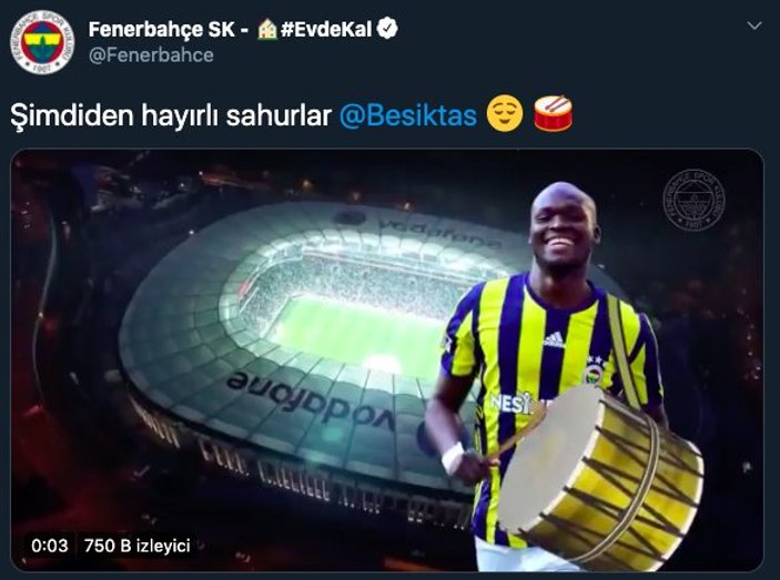 Beşiktaş'ın iftar göndermesine F.Bahçe'den sahurlu cevap