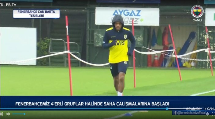 Fenerbahçeli futbolcular çalışmalara başladı