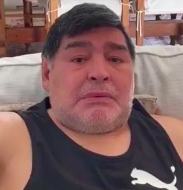 Maradona gözyaşlarına engel olamadı