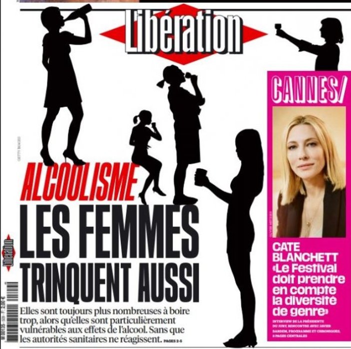 Fransa'da kadınların alkol tüketimi tartışılıyor