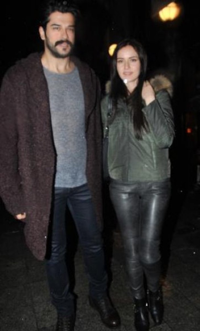 Fahriye Evcen ile Burak Özçivit sırılsıklam oldu