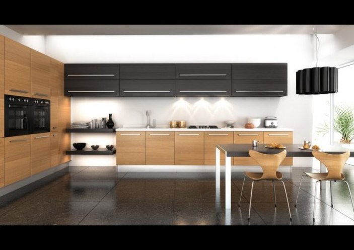 Dekorasyonda modern mutfak modelleri
