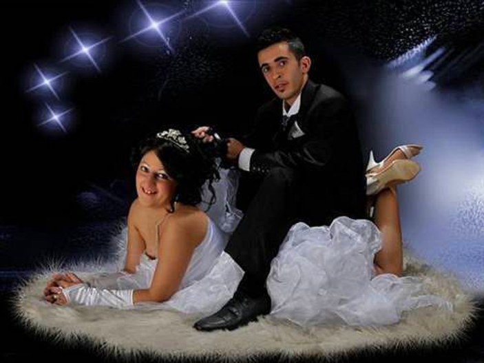 En tuhaf düğün fotoğrafları