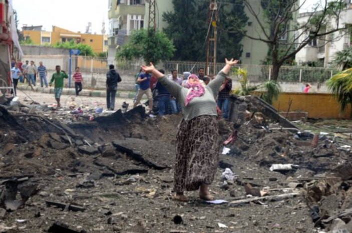 Kare kare Reyhanlı'daki patlama