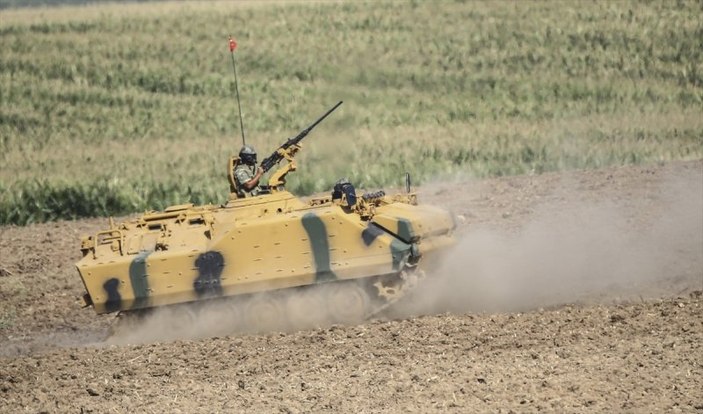 Silopi-Habur bölgesindeki tatbikat altıncı gününde