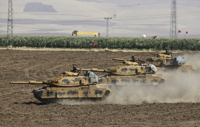 Silopi-Habur bölgesindeki tatbikat altıncı gününde