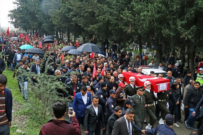 Şehitlerimizi uğurluyoruz