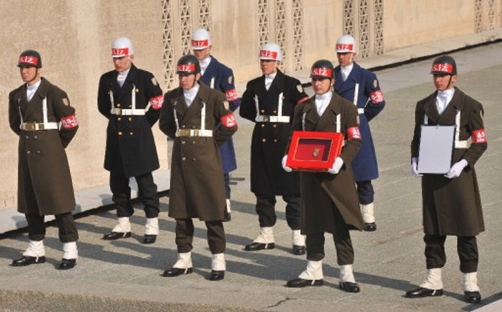 Komutanlar Kırca'nın cenazesinde 